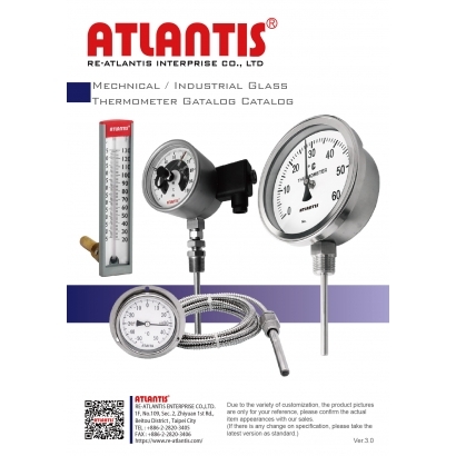 Mechnical / Industrial Glass Thermometer Gatalog Catalog