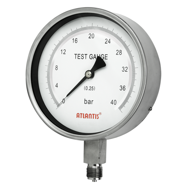 All Stainless Steel Precision Test Pressure Gauge