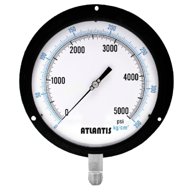 Aluminum Case Large Size Pressure Gauge