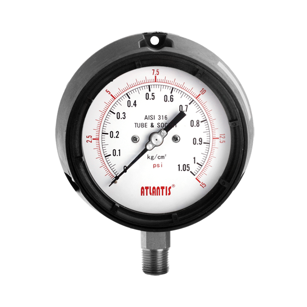 Solid Front Pressure Gaug