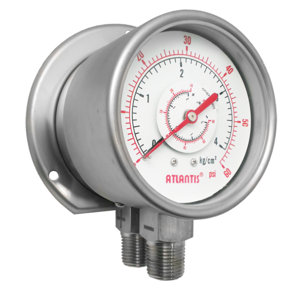 All Stainless Steel Differential Pressure Gauge