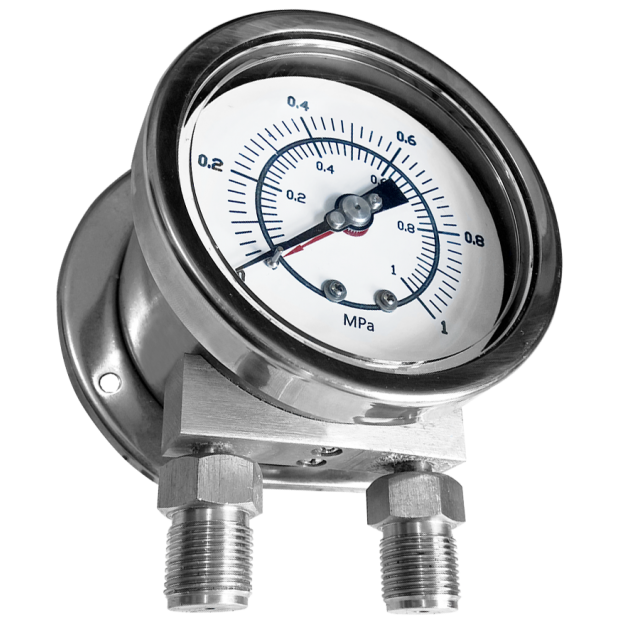 All Stainless Steel Differential Pressure Gauge