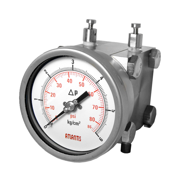 All Stainless Steel Differential Pressure Gauge