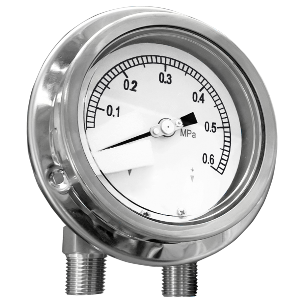 All Stainless Steel Differential Pressure Gauge