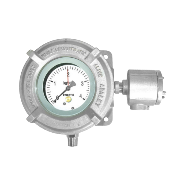 Pressure Gauge with Switch Contact