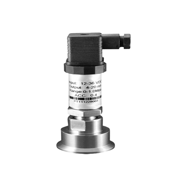 Sanitary clip-on level pressure transmitter Sanitary clip-on level pressure transmitter