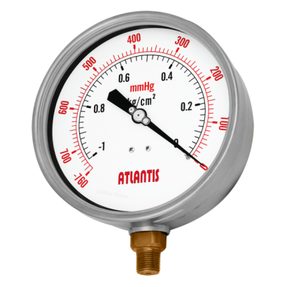 Stainless Steel Case Safety Pattern Pressure Gauge