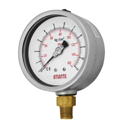 Stainless Steel Case Safety Pattern Pressure Gauge