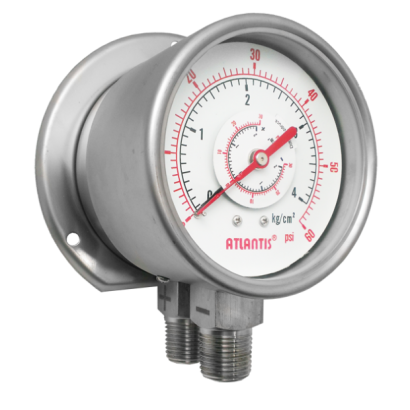 All Stainless Steel Differential Pressure Gauge