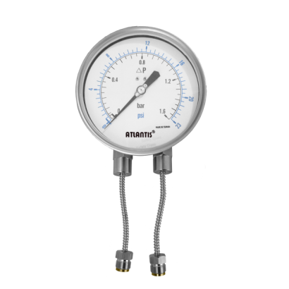 All Stainless Steel Differential Pressure Gauge