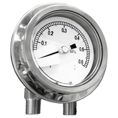 All Stainless Steel Differential Pressure Gauge