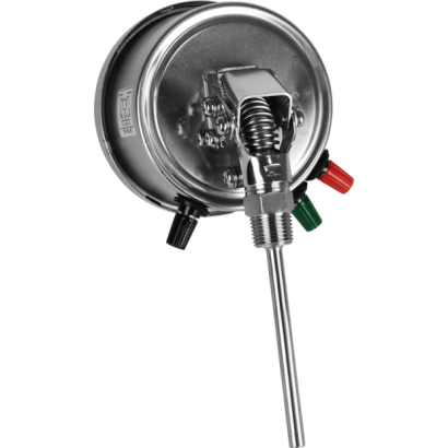 Bimetal Thermometer with Electrical contact