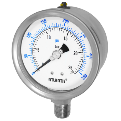 Safety Type Stainless Steel Pressure Gauge